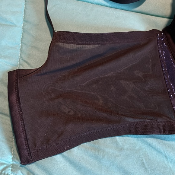 NWT Cacique Foil Shine Longline Balconette Bra, size 42 DDD - Picture 4 of 11